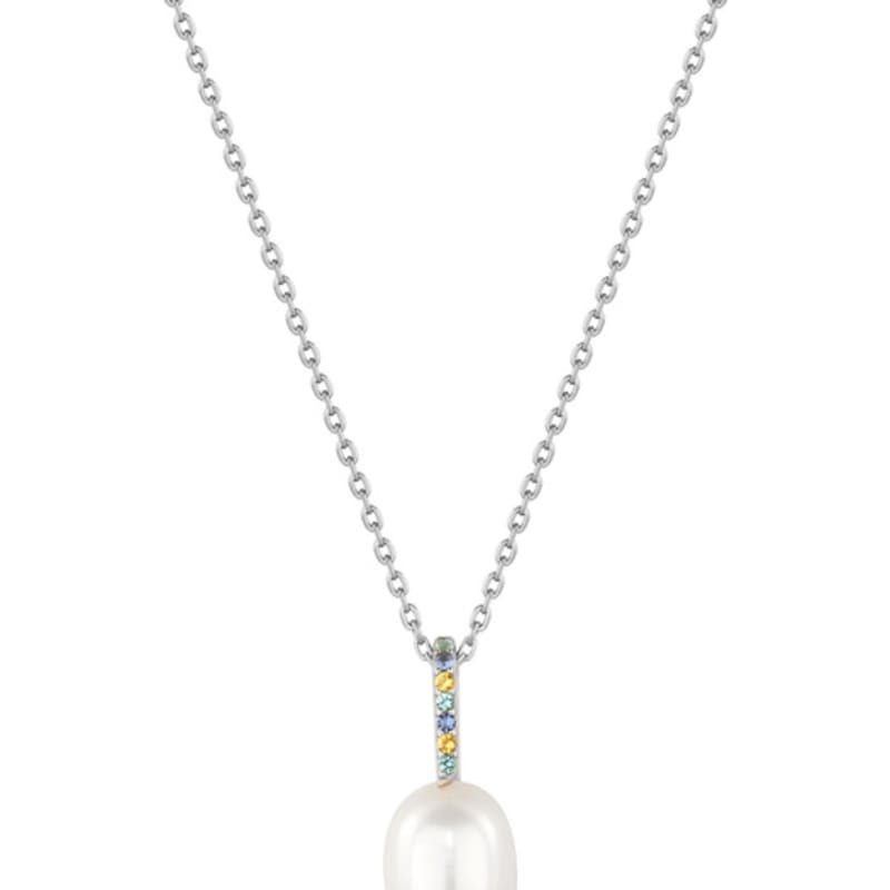 

ANIA HAIE Natural Freshwater Pearl 925 Silver Necklace N054-01H single type