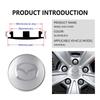 For Mazda 4pcs 60mm Car Wheel Center Cover Hub Cap Auto Decoration Accessories CX9 MX5 RX8 Axela Demio Atenza MS GJI GH BK MP