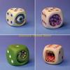 F26C Handcraft Demons Dices Halloweens Resin Artwork for Indoor Themed Decorations