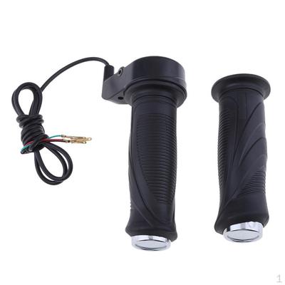 7/8'' TWIST THROTTLE impugnatura manuale CAVO e indicatore LED batteria 24V/36V/48V Bici