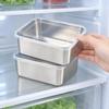 SingleCompartment Stainless Steel Food Container Microwave 500 Ml Storage