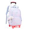 Set Zaino Scolastico Zaino con Ruote per Ragazze Studenti Zaino Trolley con Ruote Borsa Scolastica con Ruote Bagaglio da Viaggio Zaino per Libri