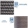 Langshan Carbon Steel Wire Rope 20mm 6x19W+FC