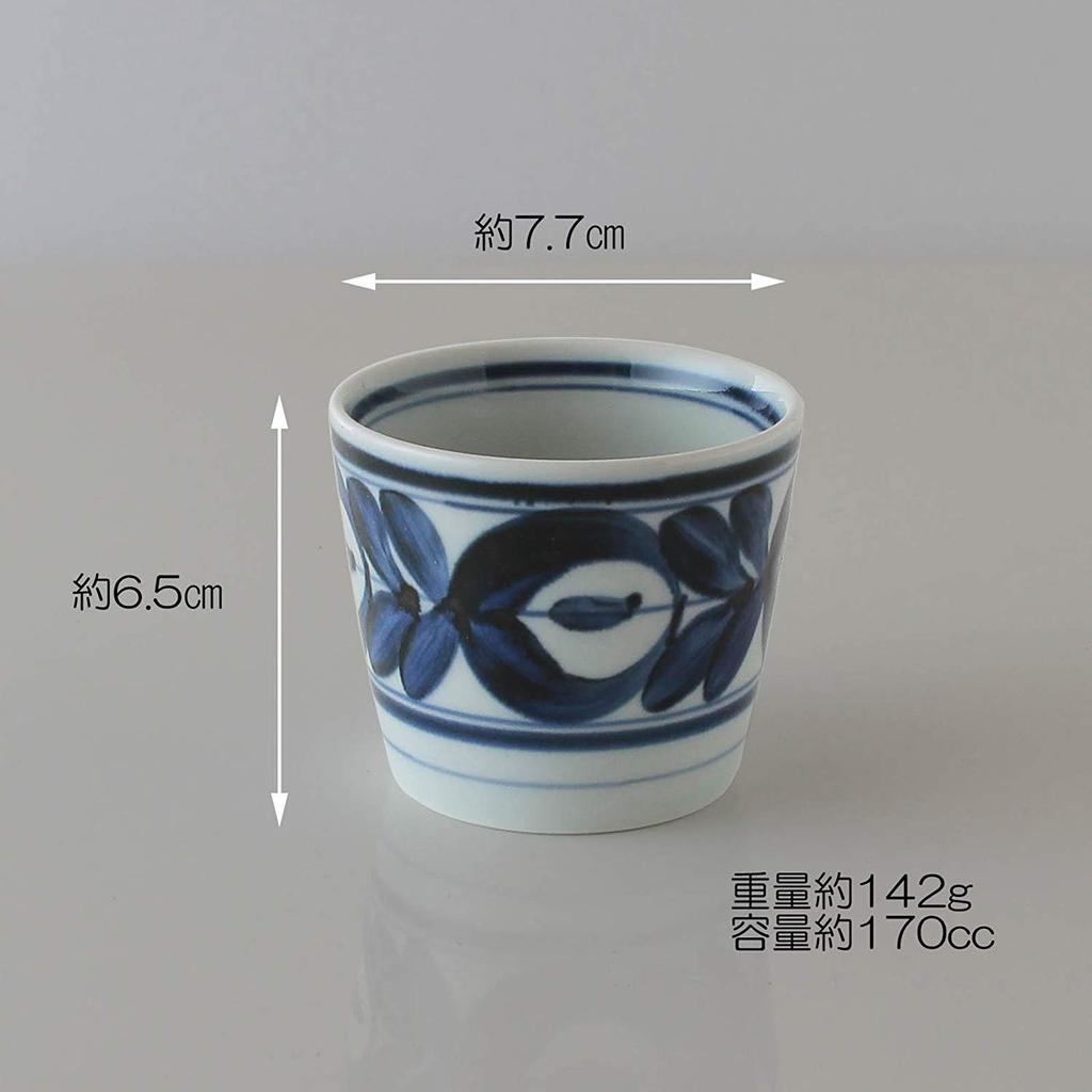 CtoC JAPAN Select Soba Choco Dish for Single Set of X Made In Japan Living, 3, Blue, 8cm H6.5cm, 170cc,