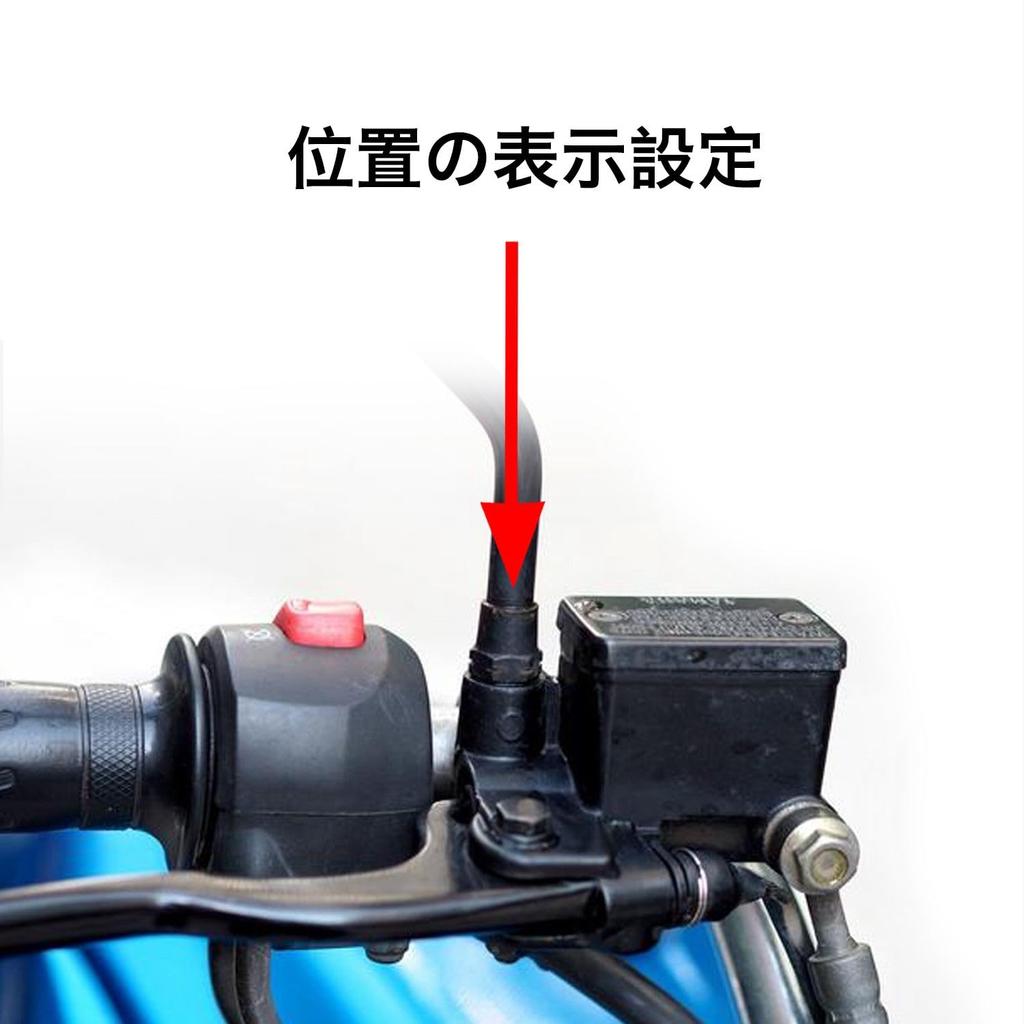 KKLM 10mm To Reverse 10mm Mirror Motorcycle Screw Adapter with Height Adjustment Spacer 4pcs Black Super Fit for Motorcycle/Dirt Bike/ATVS/UTV