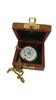 Nautical Antique Brass Pocket Watch with Box Gift For Occassion