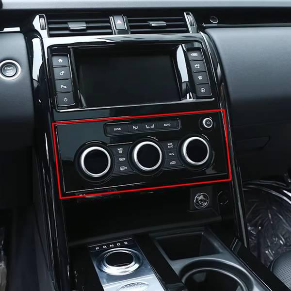 

Black Plastic Car Center Air Conditioning Panel Cover - Interior Accessory for Lu None
