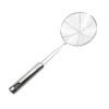Oval Skimmer Stainless Steel Filter Mesh Oil Pot Food Filter Cookware Colander Fried Filter Kitchen Strainer Baking Cooking Tool for Home Kitchen Use