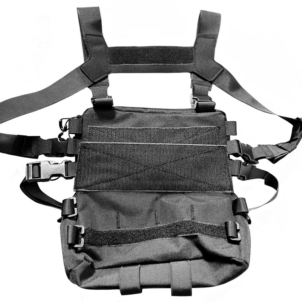Detachable Combination Outdoor Camping Hiking Tactical Chest Bag Multifunction Adjustable Quick Release MOLLE Vest Bag