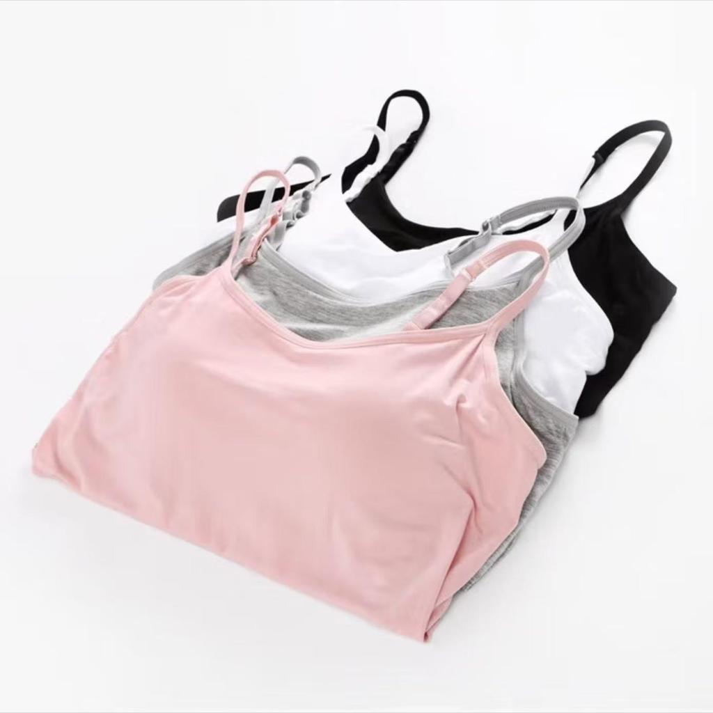 Modal Backless Slim Fit Suspender Jumpsuit with Chest Pads - Women's Seamless Bra-Free Summer Wear