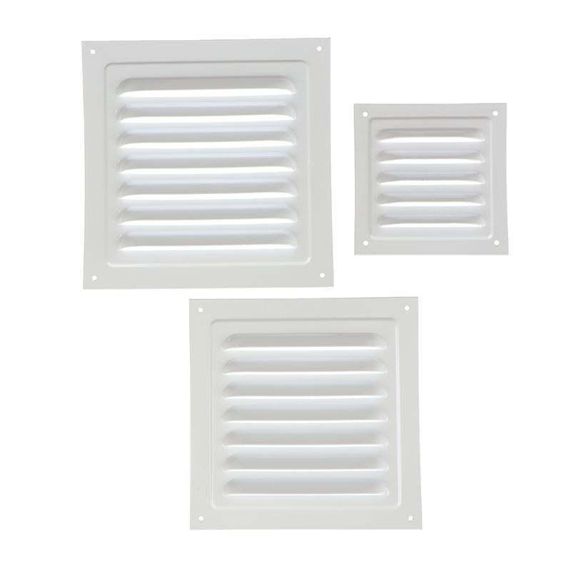 1Pc 100-250mm Aluminum Alloy Air Vent Grille Air System Net Cover Screen Exhaust Outlet Square Heating Cooling Vents Plate