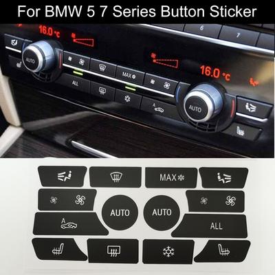 Air Conditioning Button Sticker Button Panel Car Brand New
