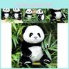 Panda 35cm Lovable Plush Toy Soft And Cuddly Black And White Animal Stuffed
