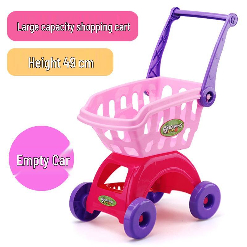 Kids' Shopping Cart Toy Set with Fruit Cutting (Multiple Sizes)