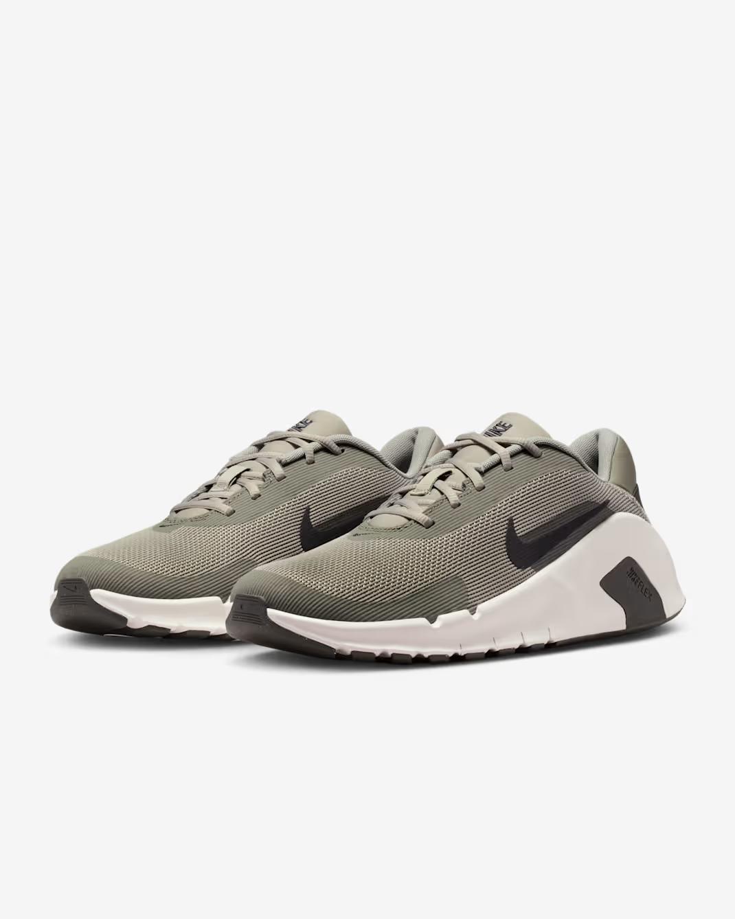HV9972-301 Nike Flex Train Light Army Sequoia Phantom Black (Men s) 10