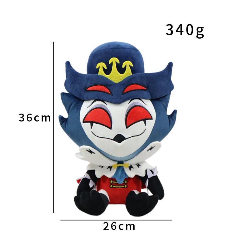 New Helluva Boss Plush Toy Anime Blitzo Stickie Stolas Tex Fizzarolli Cartoon Peluche Doll Soft Stuffed Fans Friend Present