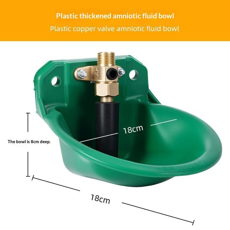 Livestock Sheep Goat Drinking Bowl Plastic Value Quality Water Fountain Cattle Sheep Dog Feeding Supplies Farm Animals Livestock