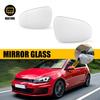 2PCS Side View Door Wing Mirror Glass Heated Clear for Volkswagen Golf 2010-2014