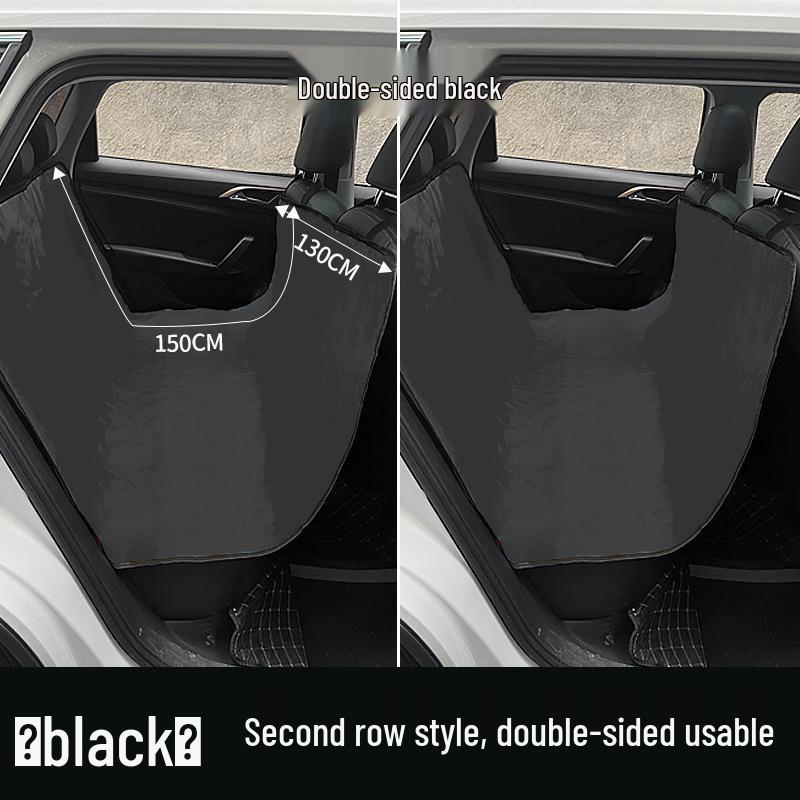 Pet-Proof Car Seat & Trunk Mat - Dirt, Hair, Urine & Stain Resistant with Thick Coating