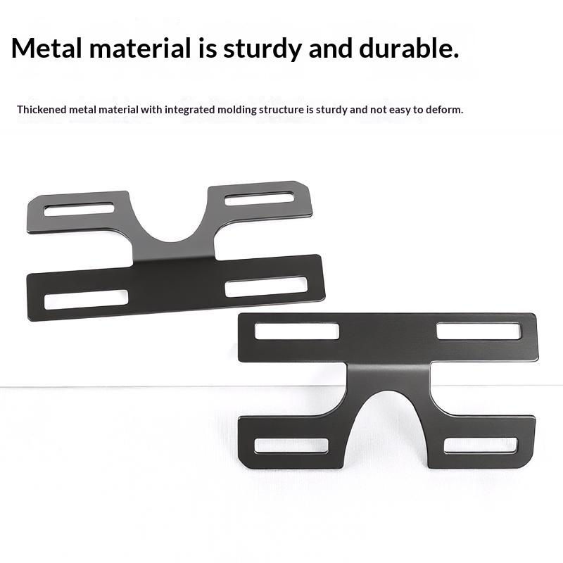 Electric Scooter Tail Light License Plate Holder Rear License Plate Bracket Modification License Frame Adapter For Scooter 1Pc