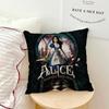 Movie A-Alice Madness Returns Cushion Cover Pillow Case Pillowcase Soft Skin Friendly & Comfortable with a Hidden Zipper