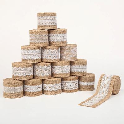 Linen Lace Bandwidth Hemp Rope Strip Decoration Kindergarten Ring Lace Linen Roll Handmade Diy Material Accessories