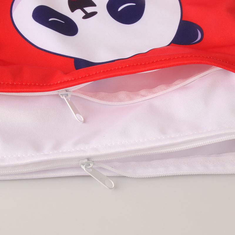 New 25x35 Dual-Use Waterproof Diaper Bag with Double Zipper