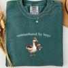 T-shirt Comfort Colors® Mamma Oca Divertente Sopraffatta dai Ragazzi, Regalo Festa della Mamma per Mamma di Ragazzi