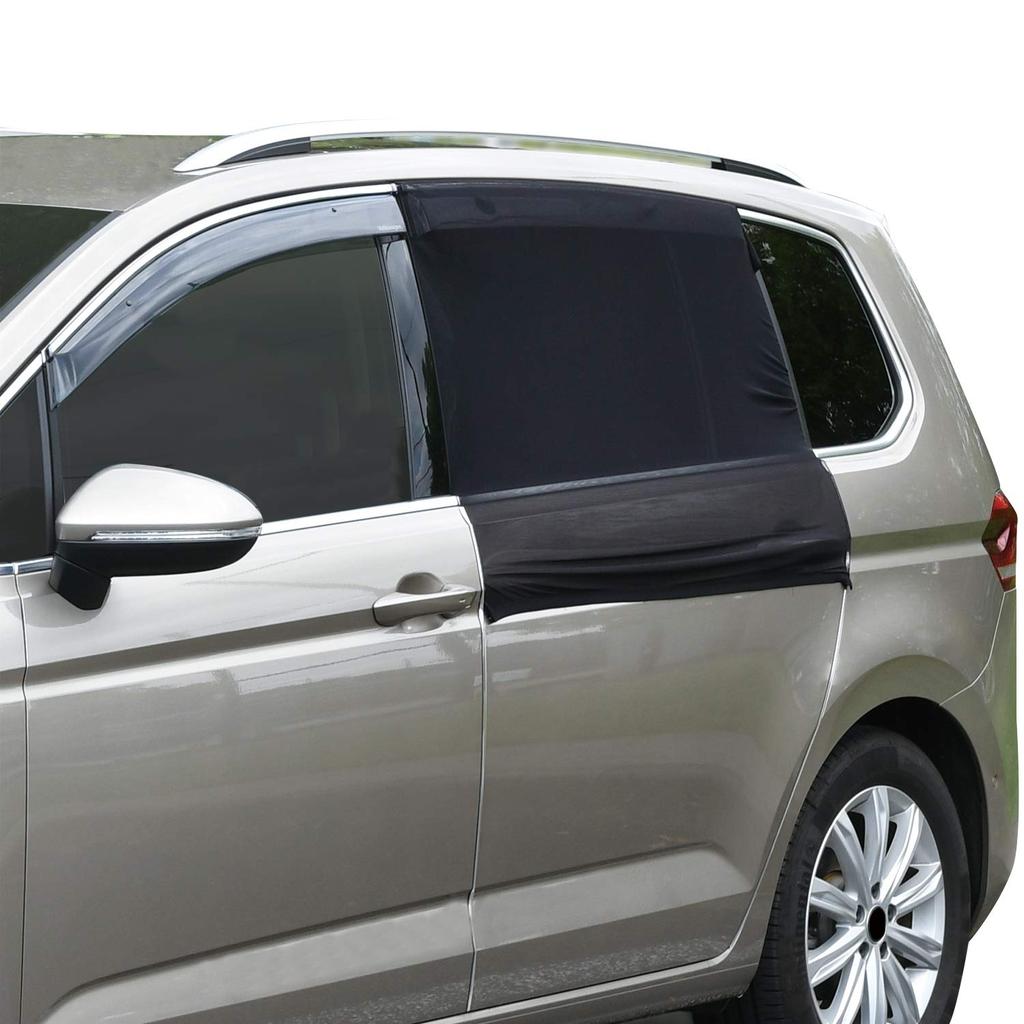 Seiwa IMP039 Car Insect Repellent Screen, Easy Magnet, For Rear Doors, 2 Screens, Mesh,