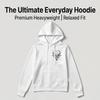 Men's Unique 2D Skull Design Hoodie - Breathable Soft Comfort Fabric, Minimalist Cut, Casual Versatile for Daily Wear, Outdoor, Halloween