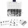 220pcs Stainless Steel Hex Set Screw Assortment Kit For Electronic Products, Chemical Industry, Mechanical Equipment, Furniture