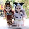 New 16 Cm Mini Confused Doll With 13 Movable Joint 3D Big Eyes For Girls Diy Dress Up