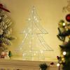 Metal Christmas Tree Christmas Decoration Led 30Cm