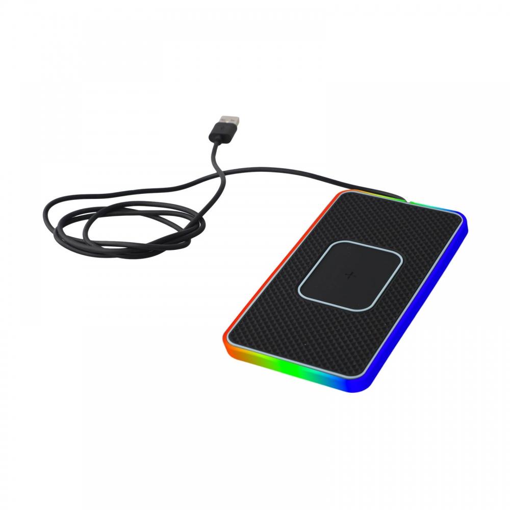 Chargeur de voiture sans fil 15W avec tapis antidérapant pour une expérience de conduite sûre