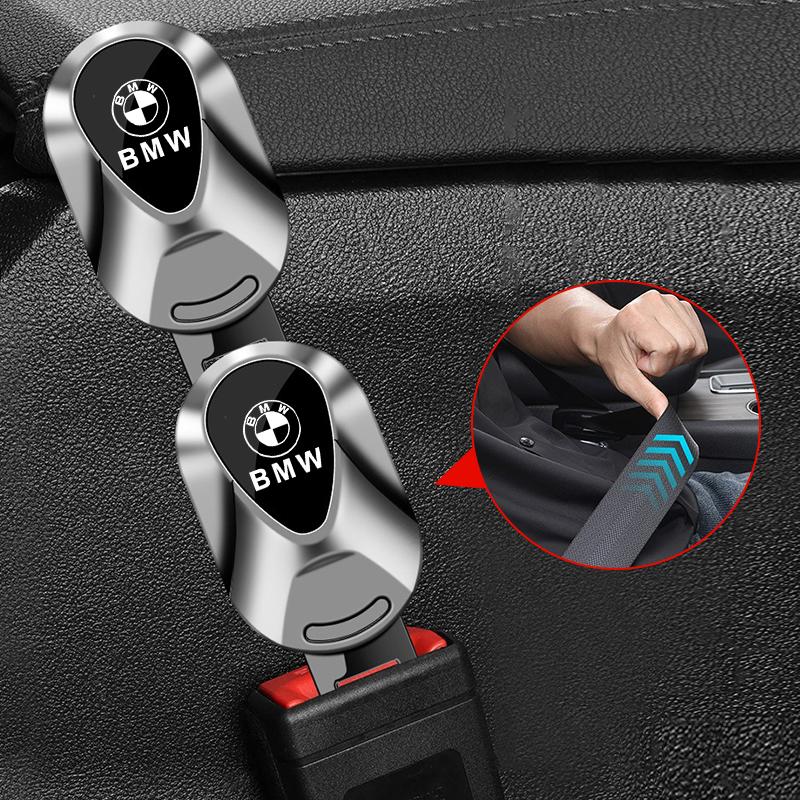 For BMW E30 E38 E39 E46 E60 E61 E90 X5 X6 E70 E83 F30 F32 Car Seat Belt Extension Plug Buckle Seatbelt Clip Adjustable Extender V3W