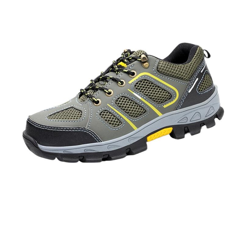 Labor Insurance Shoes Men's Anti-smashing, Anti-piercing, Wear-resistant, Anti-manufacturing, Breathable, Safety Protective Shoes