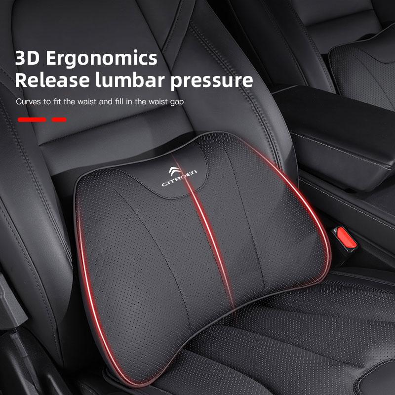 JGNT8 Car Neck Pillow Headrest Pillow Car Seat Neck Rest Accessories For Citroen C1 2CV VTS DS3 RD3 Cross Jumper Cactus Saxo CelyseeC6