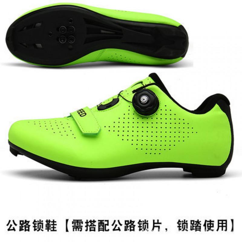 Unisex Road Cycling Shoes With Cleat Compatibility MTB Gravel Bikes Breathable Locking Pedal