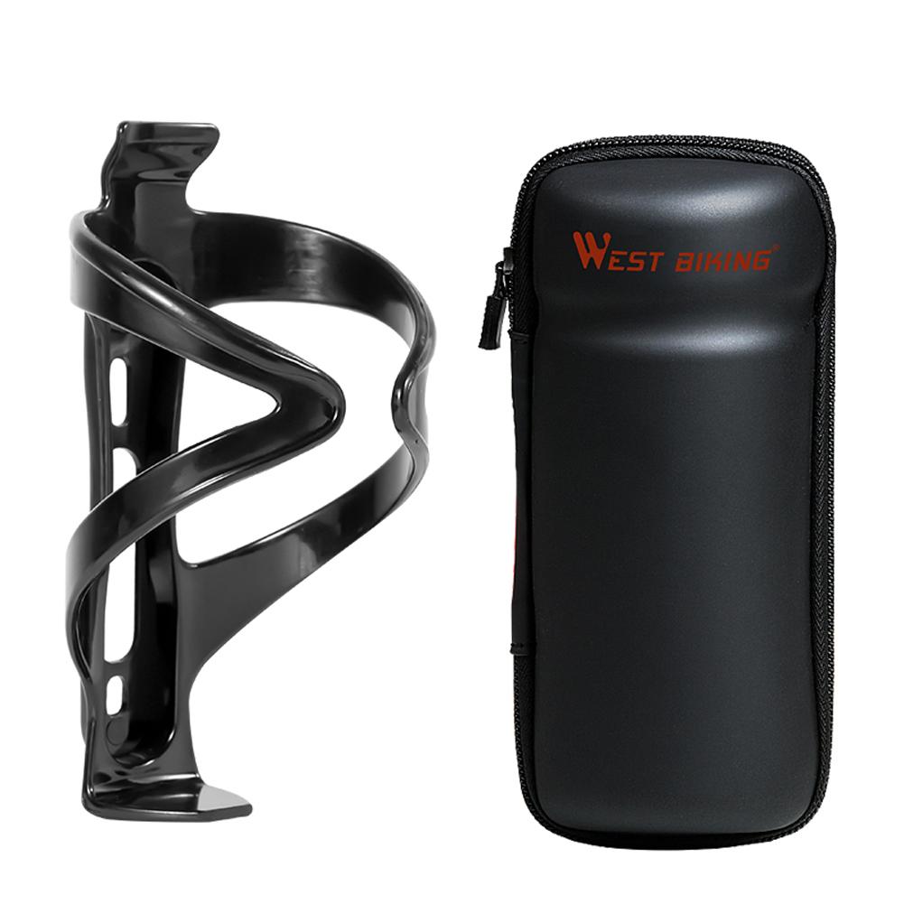 

WEST BIKING Bike MTB Bike Storage Boxes Apply Bottle Tools Capsules Boxes Store Cage Cycling Tools with Kettle Frame