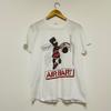 Vintage 80s Bart Simpson “Air Bart Parody T-Shirt / Funny / Cartoons / Streetwear / White / M