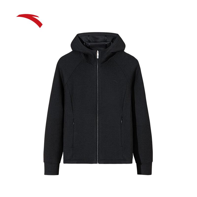 

Anta Women s Knit Hooded Fitness & Running Jacket M