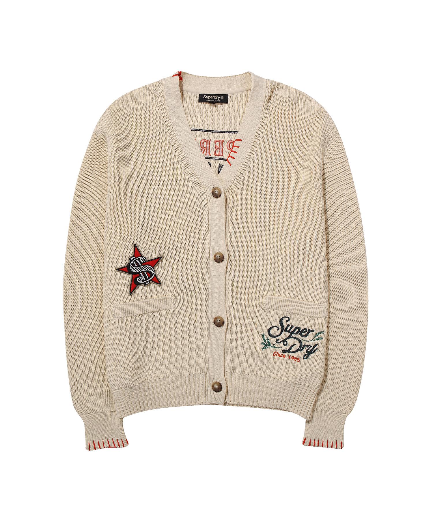 Superdry W Rich Farmer Graphic Sweater