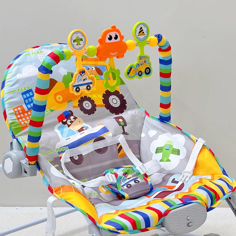Multi-functional Newborn Rocking Chair with Music & Vibration - Perfect Calming Cradle & Toy for First Birthday