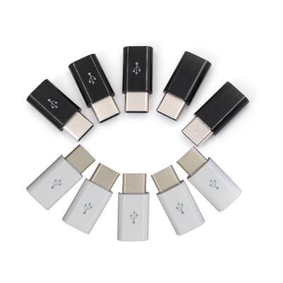 5 adet USB Tip-C Erkek Konnektör - Mikro USB 3.1 Dönüştürücü USB-C Adaptör Aracı