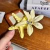 Y2K Blue Starfish Hairpin Summer Beach Vacation Hair Clip  Sweet Bangs Clip Girls Women Hair Accessories