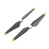 2 Pairs Self tightening Propellers for DJI Phantom 3 Drone Quadcopter Accessory(Yellow Edge)