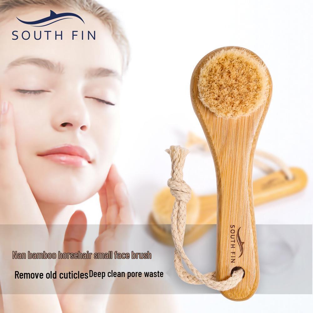 Южный Фин Бамбуковая Кисть для Очищения Лица из Конского Волоса