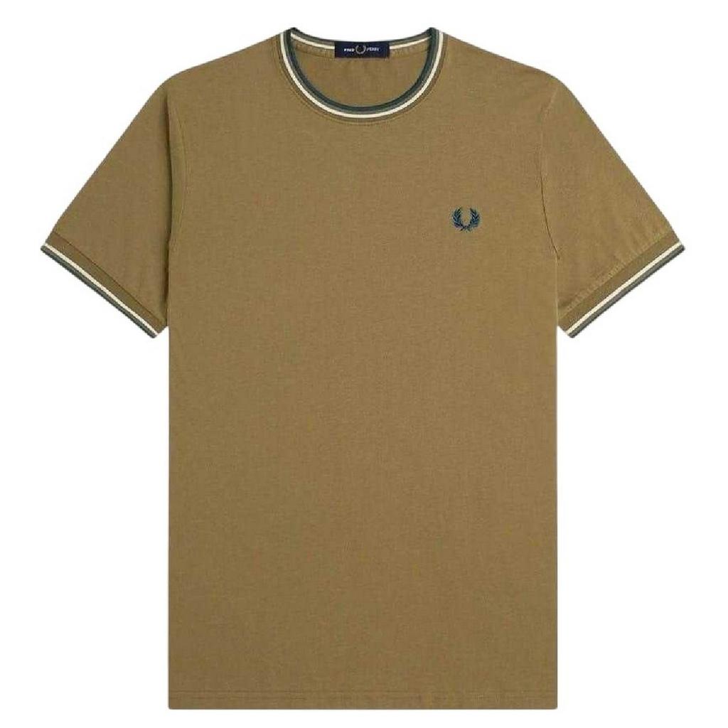 Fred Perry Mens Tipped T-Shirt