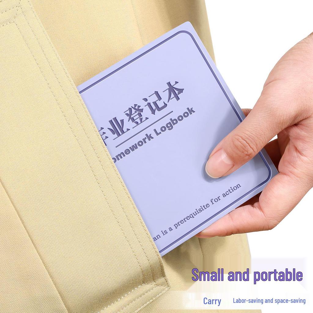 Grade 1 Mini Homework Pocket Notebook for Primary Students