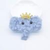6 buc. aplicații de elefant căptușite cu pluș, cusut pe albume de însemnări, accesorii pentru meserii plane, petice pentru decorațiuni